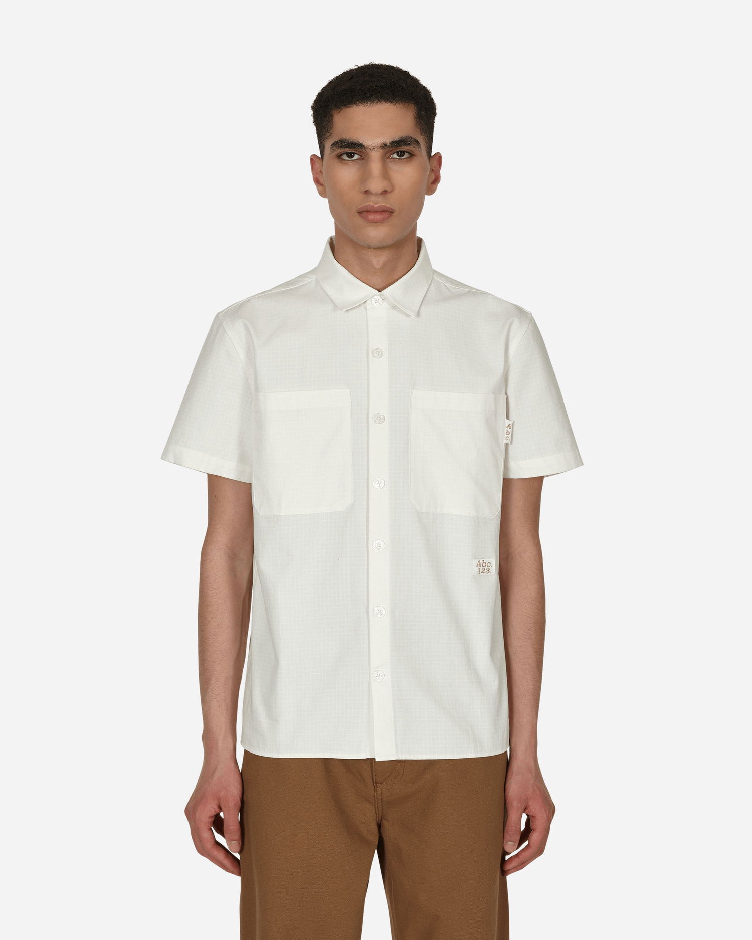 Риза Advisory Board Crystals Abc. 123. Studio Work Shirt Бяло | ABC123WSLW100 002, 1