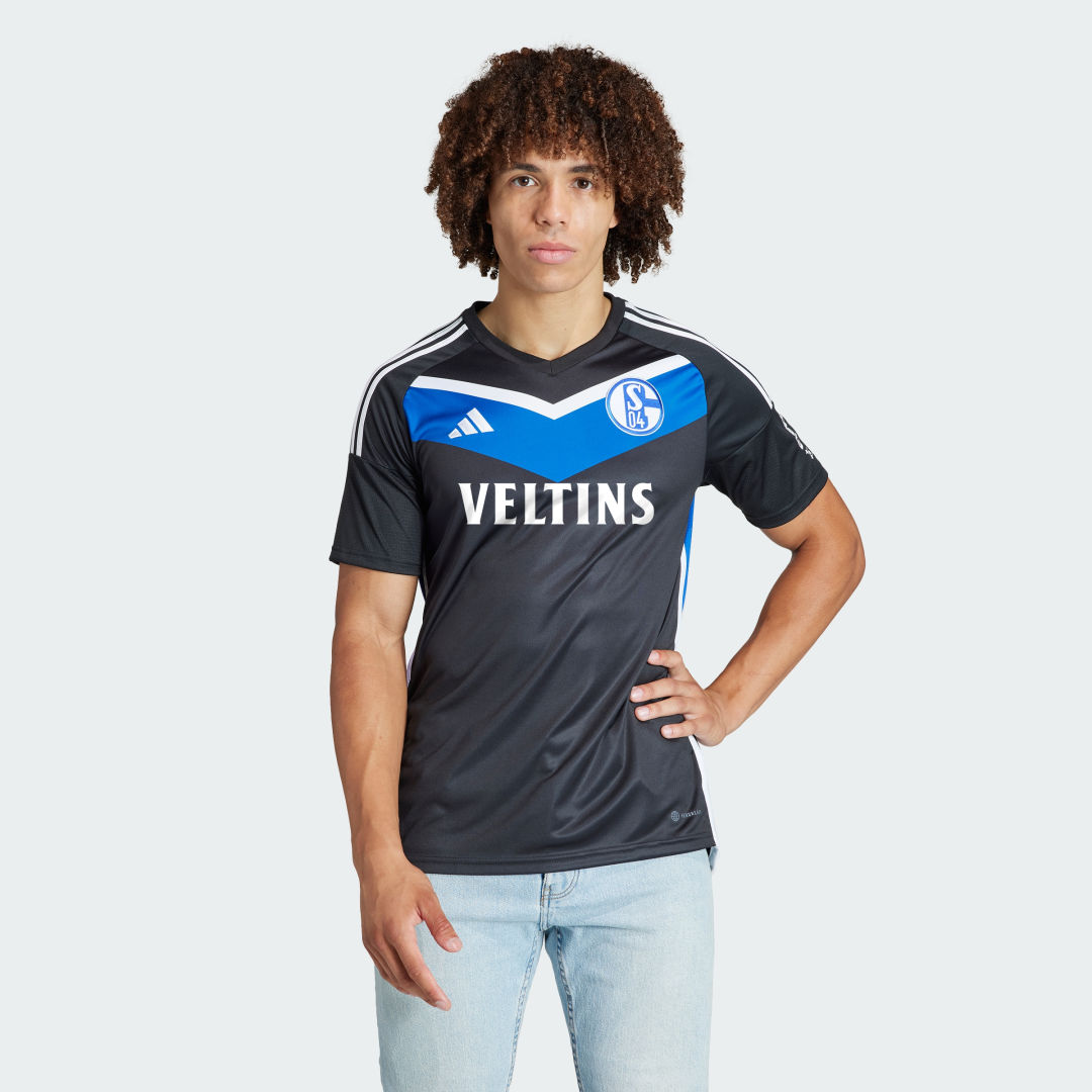 Фланелка adidas Originals FC Schalke 04 23/24 Черно | IR4368, 1
