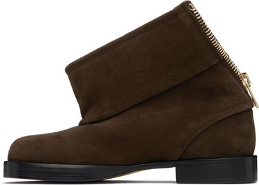 Облекло JW Anderson JW Anderson Suede Biker Boots Кафяво | BT0102-LA0240, 2
