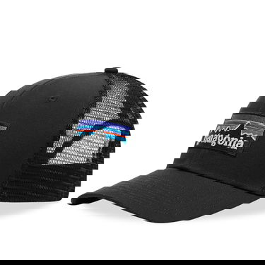 Шапка с козирка Patagonia P-6 Logo Trucker Cap Черно | 38289-BLK, 0