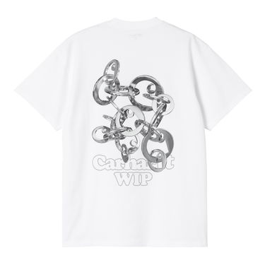 Тениска Carhartt WIP Short Sleeve Charms T-Shirt Бяло | I034410_9, 3