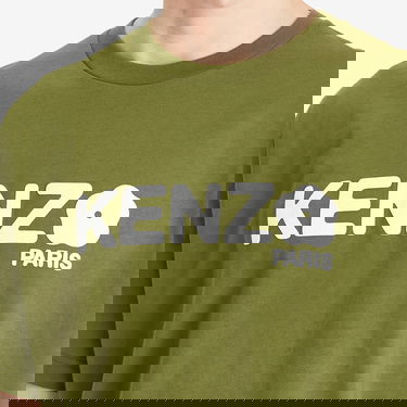 Тениска KENZO Kenzo Boke Flower 2.0 Oversized T-Shirt Зелено | FF55TS4914SG-50, 5