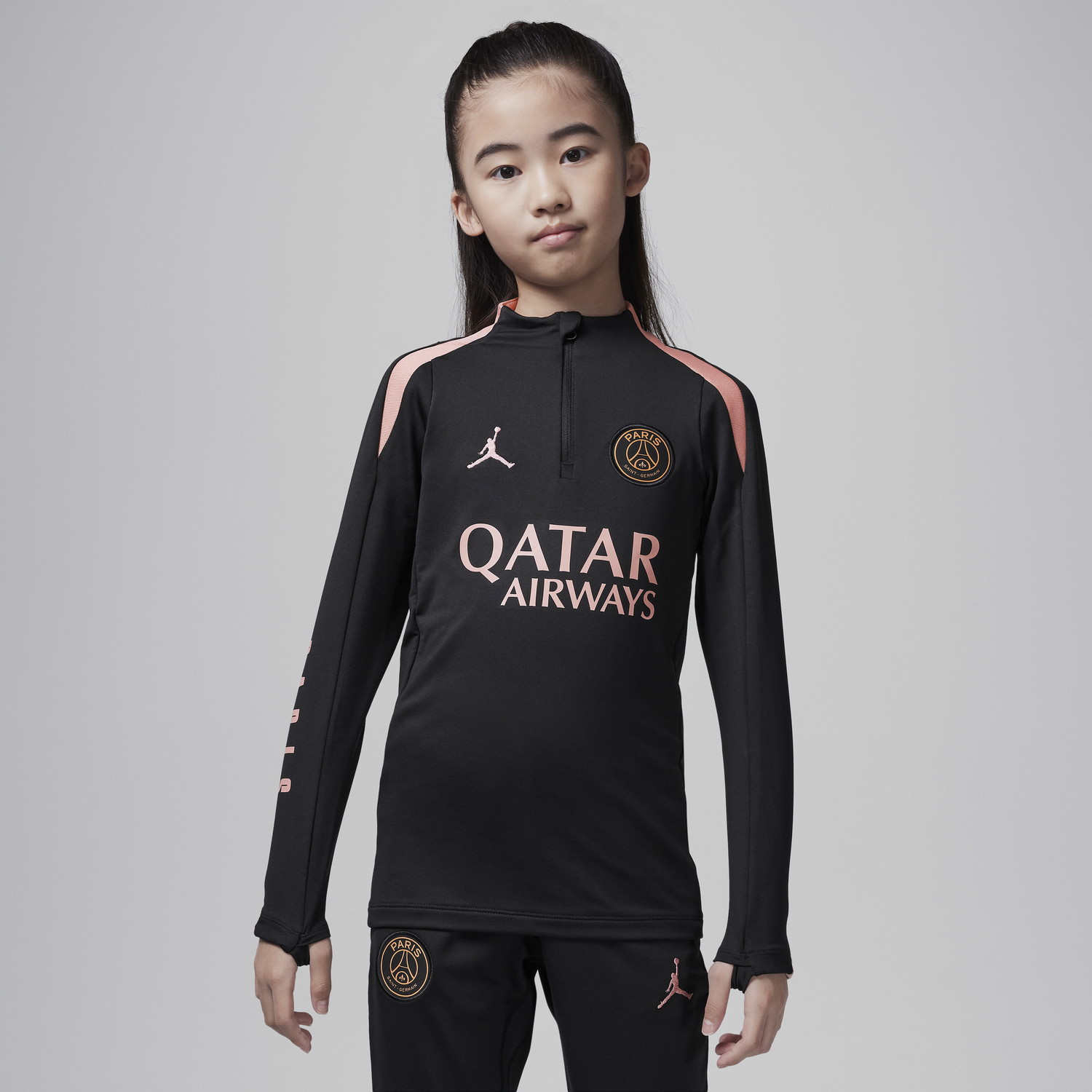 Комплект Jordan Paris Saint-Germain Strike Dri-FIT Drill Top Черно | FQ2638-013, 1
