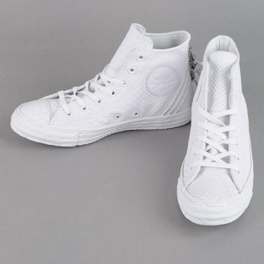 Кецове и обувки Converse Chuck Taylor All Star Tri Zip Hi Бяло | C547205, 2