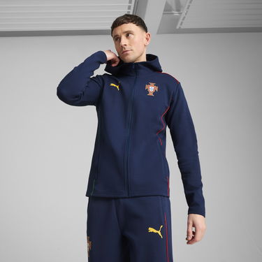 Суитчър Puma Portugal Casuals Men's Full-Zip Hoodie Тъмно синьо | 779554_17, 0