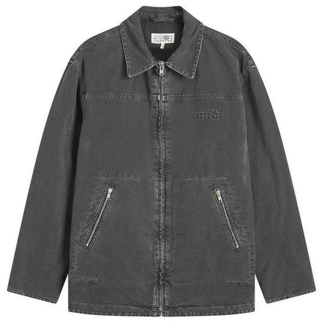 Heavy Weight Washed Chore Jacket, Size Small