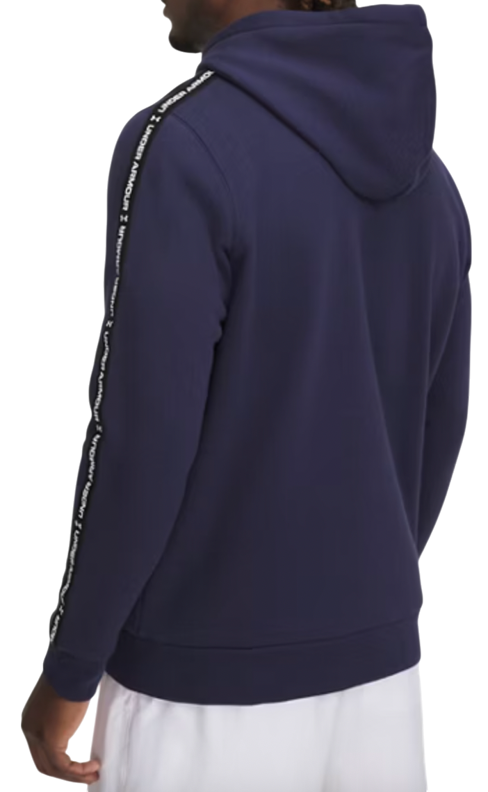 Суитчър Under Armour Under Armour UA Icon Fleece HD Taping Hoodie Тъмно синьо | 1389356-410, 1
