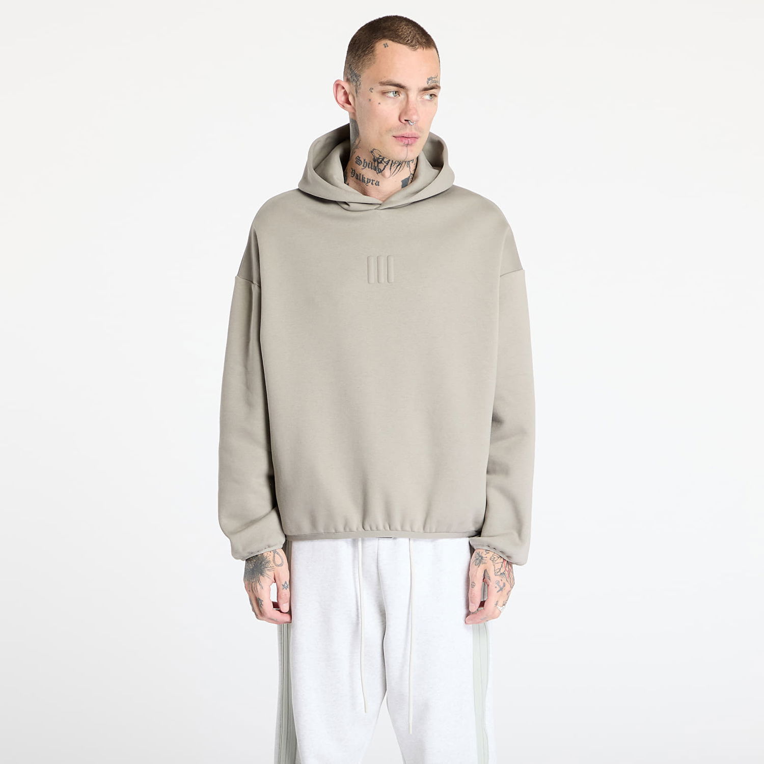 Суитчър adidas Originals adidas x Fear Of God Athletics Fleece Hoodie Сиво | KA4570, 0