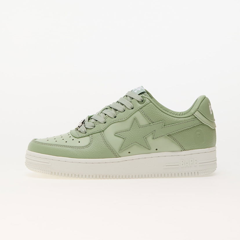 Кецове и обувки BAPE A BATHING APE Bape Sta 9 Green Зелено | 001FWJ202006I GRN