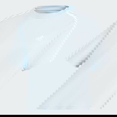 Тениска adidas Performance Sportswear Essentials 3-Stripes Single Jersey T-shirt Тюркоазено | IS1568, 4