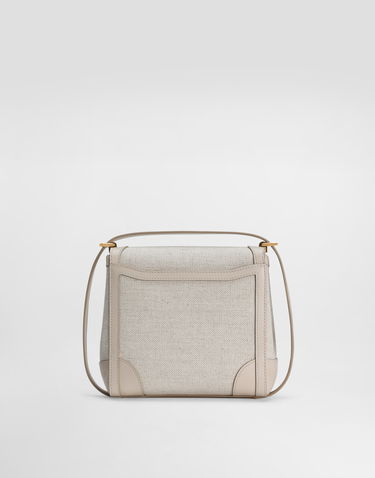 Чанта през рамо Dolce & Gabbana Dolce & Gabbana Marlene Fabric and Calfskin Shoulder/Crossbody Bag Бежово | BB7726A9AC88M043, 3