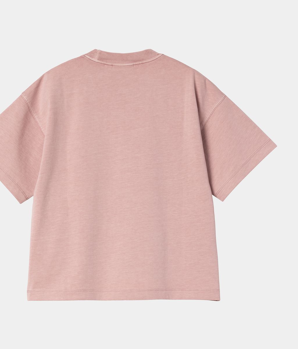 Тениска Carhartt WIP Women's Short Sleeve Benton T-Shirt Розово | I035528_5, 1