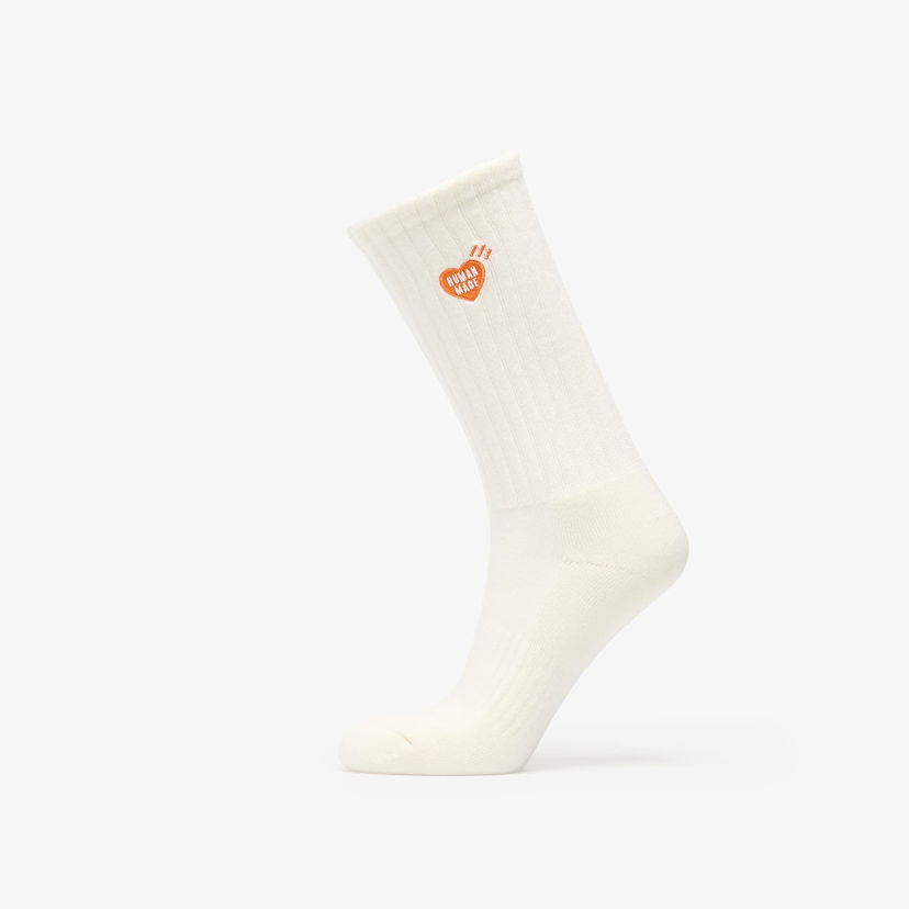 Чорапи Human Made HUMAN MADE Pile Socks 1-pack Бяло | HM30GD064WH