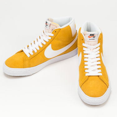 Кецове и обувки Nike SB Zoom Blazer Mid Жълто | 864349-700, 2