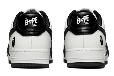 Кецове и обувки BAPE Bape Sta OS #2 White/Black Бяло | 1K20-191-314-BLK, 2