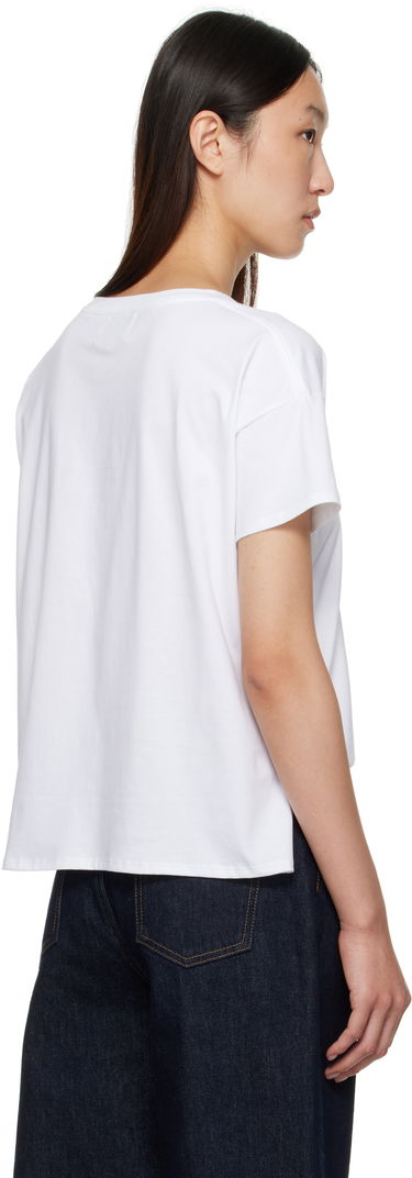 Тениска Loulou de Saison Loulou de Saison Basiluzzo Short Sleeve T-Shirt Бяло | BASILUZZO LDS, 2