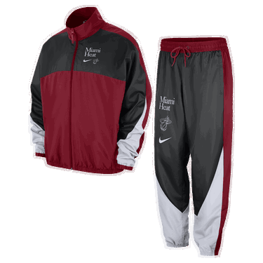 Комплект Nike NBA Miami Heat Starting 5 Courtside Tracksuit Бургунди | FD8556-608, 2