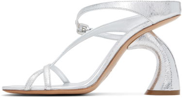 Аксесоари Dries Van Noten Dries Van Noten Strappy Sculptural Heeled Sandals Металик | WS251-1623-207, 2