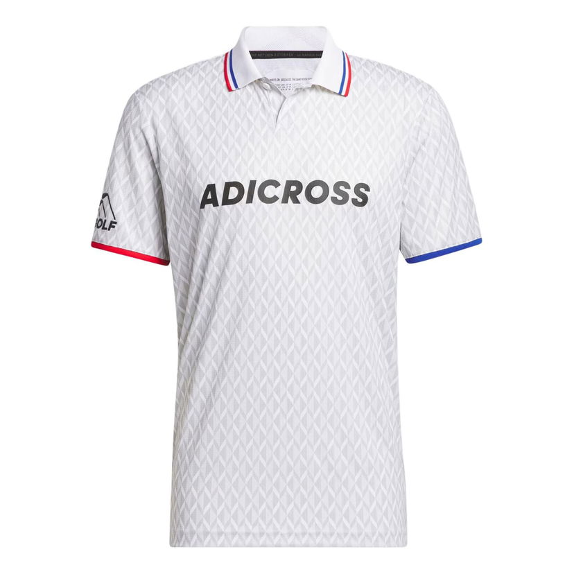 Поло тениска adidas Originals Adicross Polo Shirt Бяло | IT8308