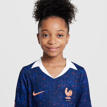 Фланелка Nike FFF Match 2025 Dri-FIT ADV Authentic Home Soccer Jersey (Youth) Синьо | FZ9192-492, 3