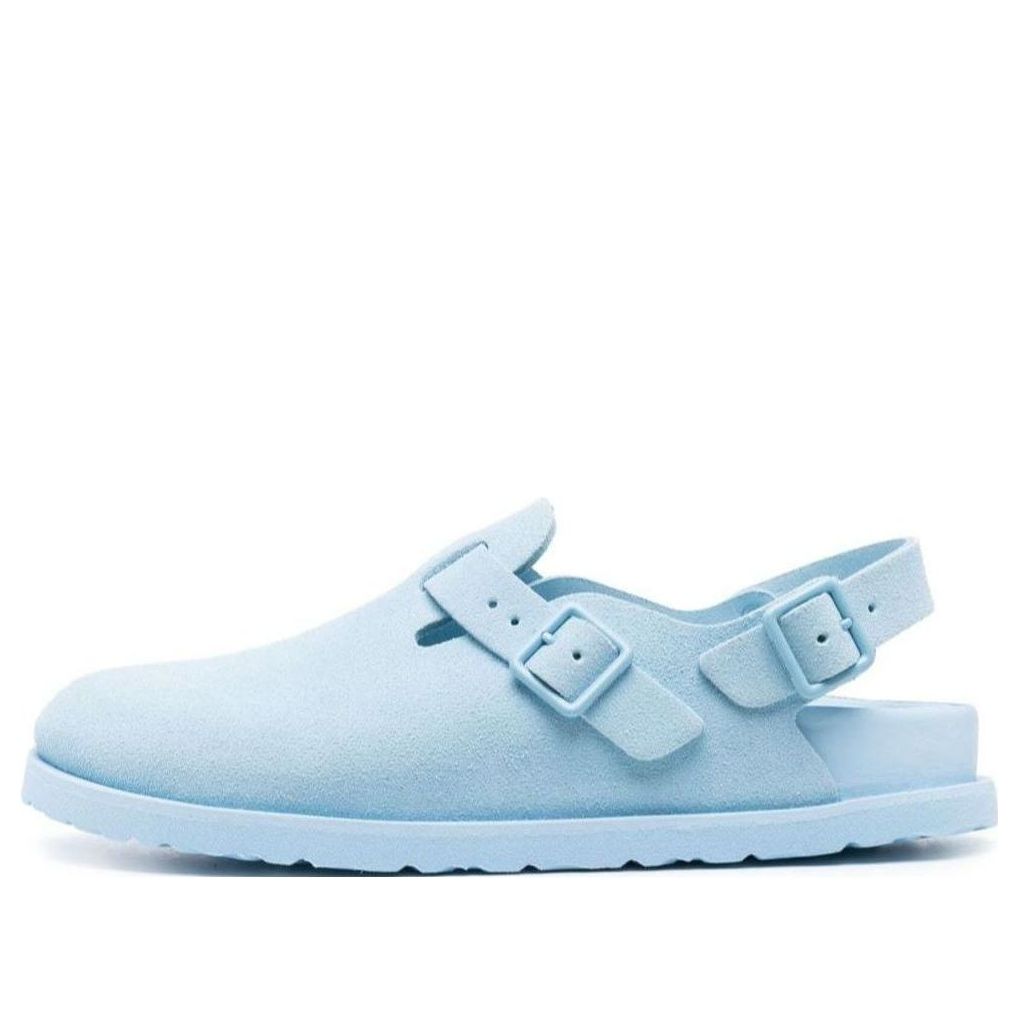 Кецове и обувки Birkenstock 1774 III Tokio Suede Leather Narrow Fit Clogs Синьо | 1025916, 0