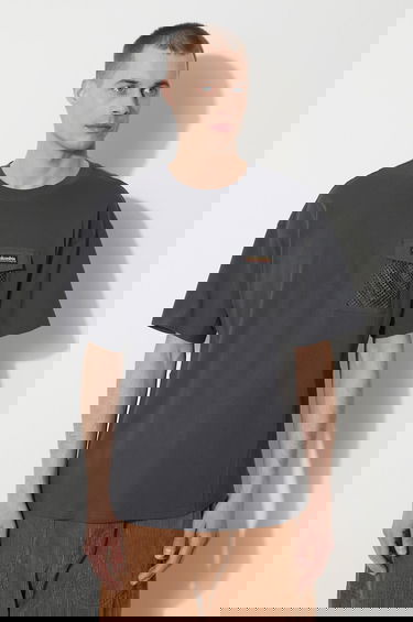 Тениска Columbia Painted Peak T-Shirt with Utility Mesh Pocket Сиво | 2074481, 3