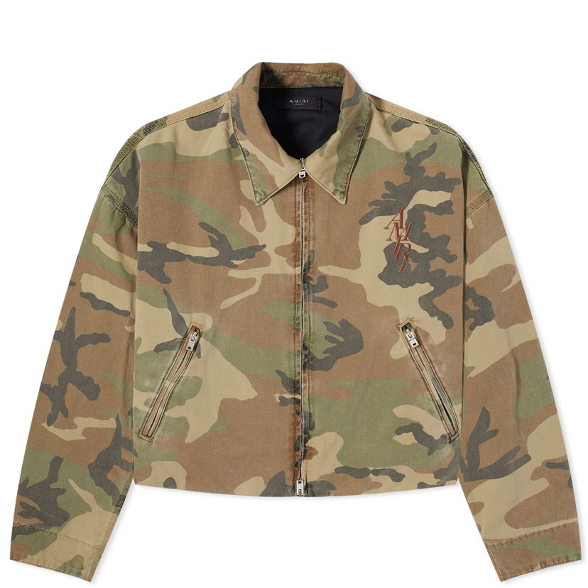 Яке AMIRI Camo Workman Jacket Зелено | PS24WJ012-306