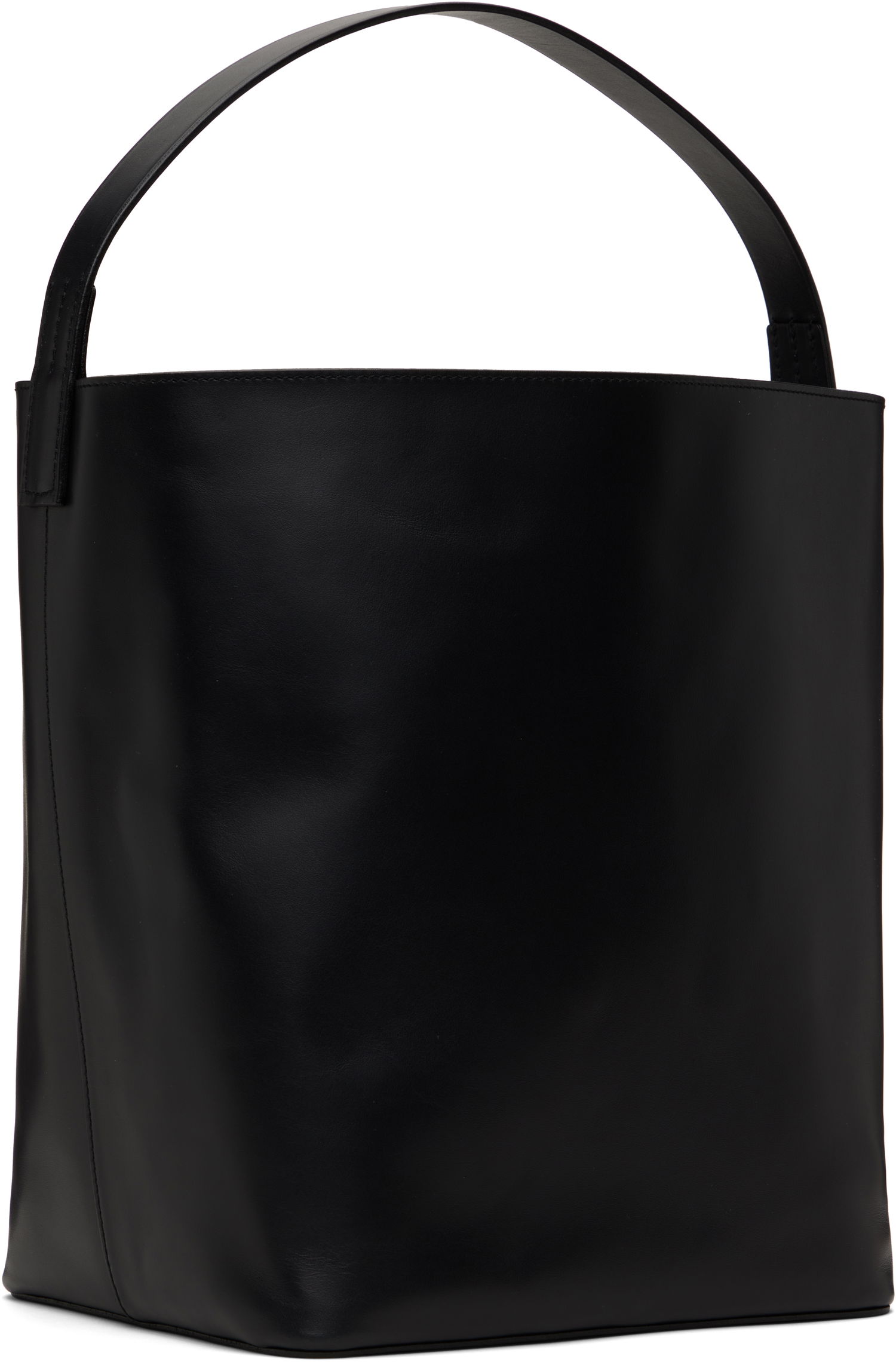 Голяма пазарска чанта AURALEE AURALEE AETA Edition Leather Tote Bag Черно | A25SB02AE-M, 1