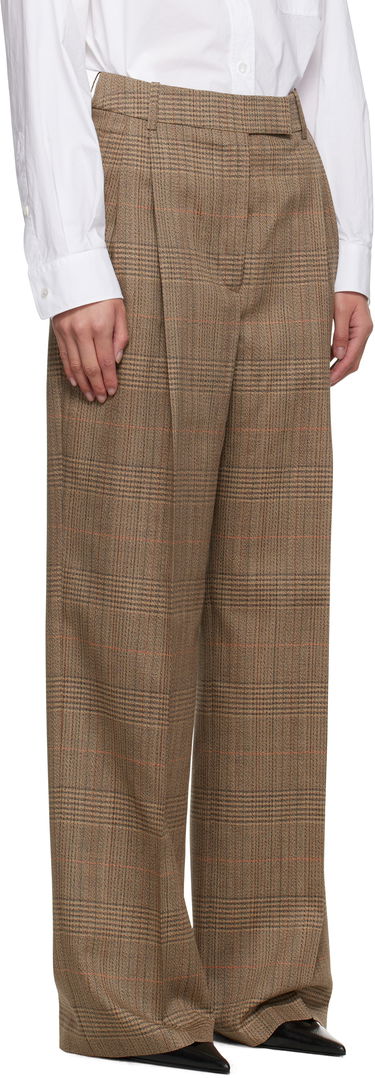 Панталони Róhe Róhe Mid-Waist Tailored Trousers Кафяво | 416-30-080, 1