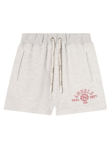 Къси панталони Palm Angels College Sweatshorts Бяло | PWCI002S22FLE0010825