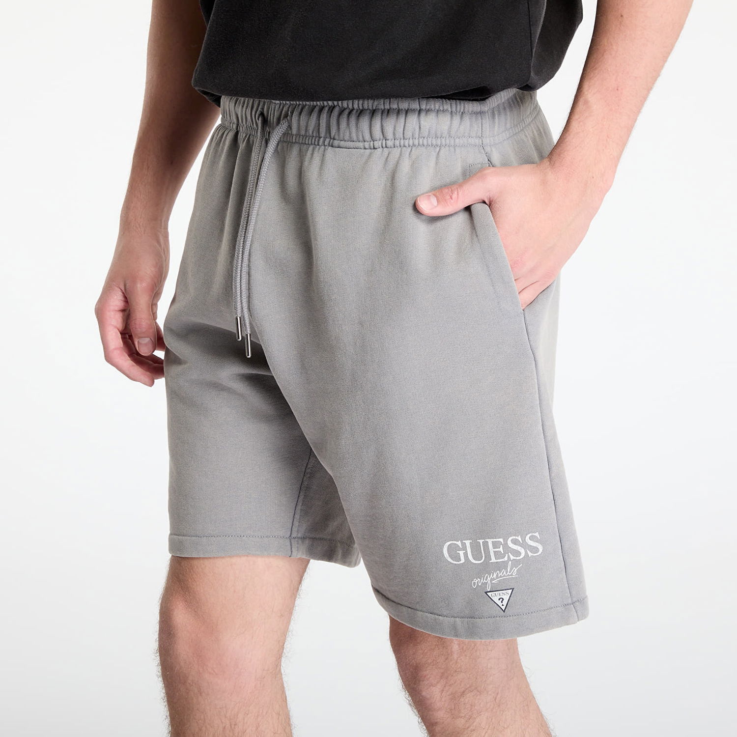 Къси панталони GUESS GUESS Originals Jogger Shorts Сиво | M5GD50KCPR1-FJ2J, 1