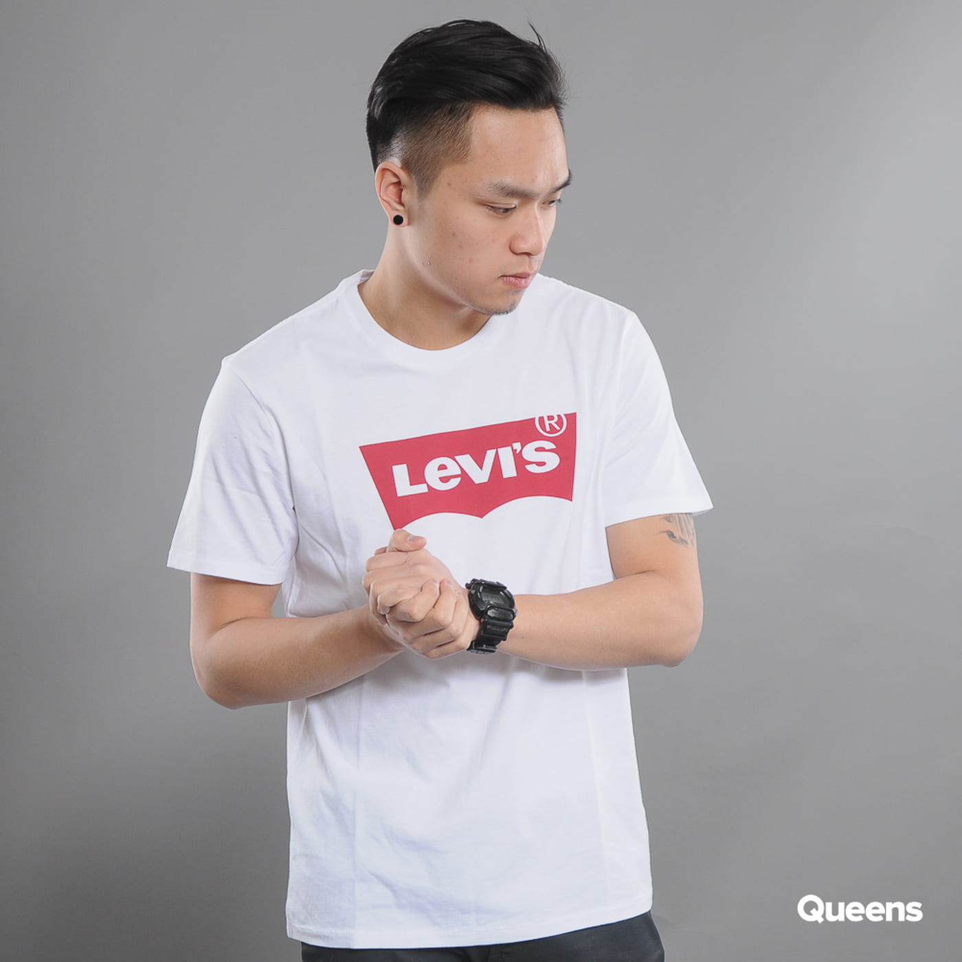 Тениска Levi's Graphic Setin Neck HM Бяло | 17783-0140, 0
