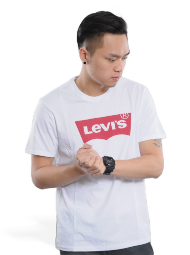 Тениска Levi's Graphic Setin Neck HM Бяло | 17783-0140