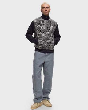 Пуловер Fred Perry Knitted Panel Track Jacket Черно | J8559-608, 1