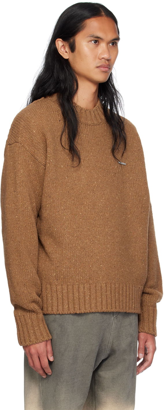 Пуловер We11done We11done Chunky Knit Sweater Кафяво | WD-KT2-24-626-U-BR, 1