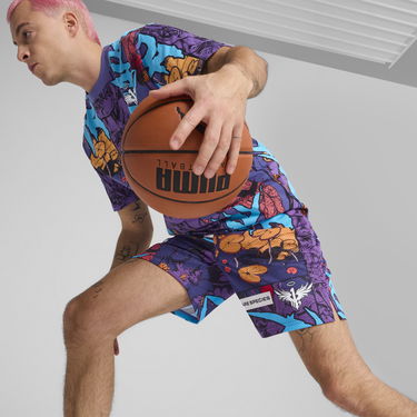 Къси панталони Puma Melo Phoenix Basketball Shorts Лилаво | 630689_01, 1