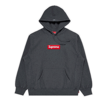 Суитчър Supreme Box Logo Hooded Sweatshirt "Charcoal" Черно | FW21SW35 CHARCOAL, 0