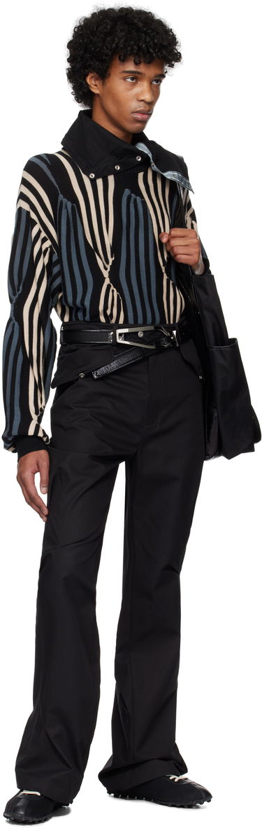Панталони KIKO KOSTADINOV Kiko Kostadinov Alec K-Dart Trousers Черно | KKSS25T05-18, 4