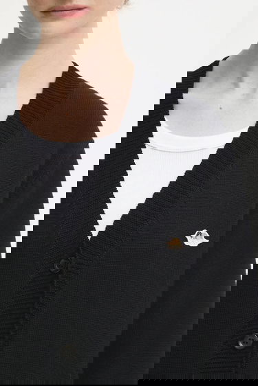 Пуловер Fiorucci Cardigan Angel Patch Merino Wool Черно | W02FPKCA257KN03BK01, 3