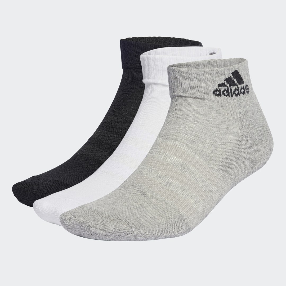 Чорапи adidas Performance Cushioned Ankle Socks 3 Pairs Бяло | IA3948, 1
