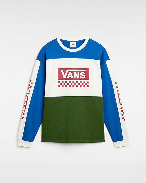 Тениска Vans Premium Branded Panel Long Sleeve T-shirt (douglas Fir) Men Green, Size L Многоцветен | VN000K2KBXU, 0