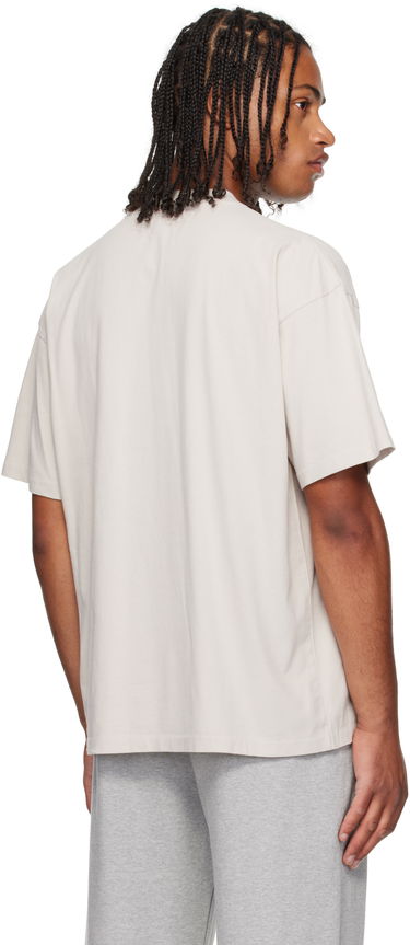 Тениска Represent Clo Script Logo T-shirt Бежово | MLM100026, 2