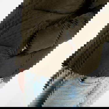 Пухо яке DAILY PAPER Monogram Puffer Jacket Зелено | 2524008, 2