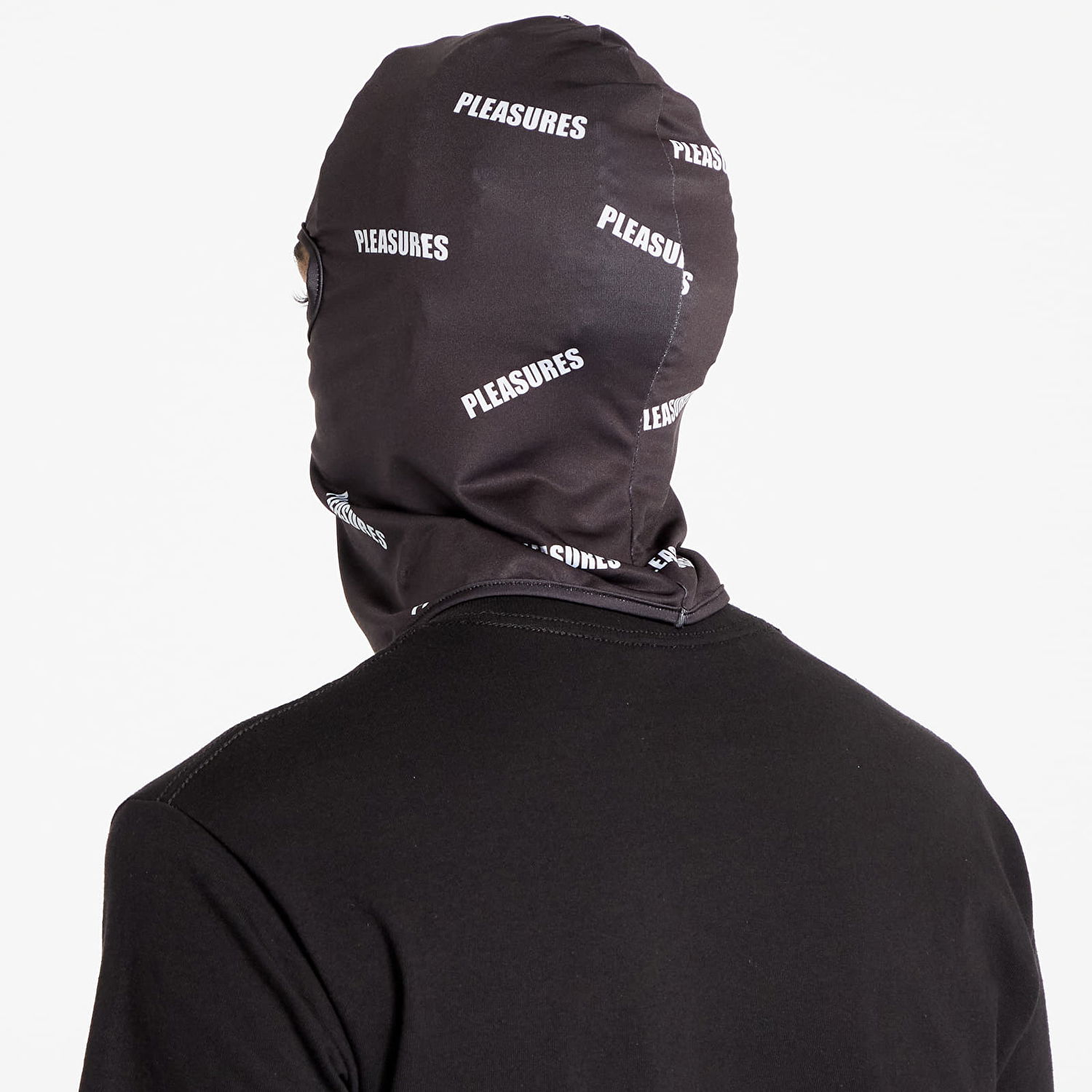 Шапка Pleasures Mini Stamp Balaclava Черно | P23W068 BLACK, 1