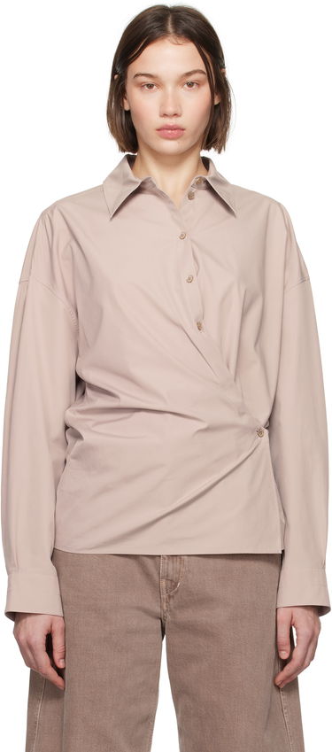 Риза LEMAIRE LEMAIRE Twisted Shirt Бежово | SH1141 LF839, 0