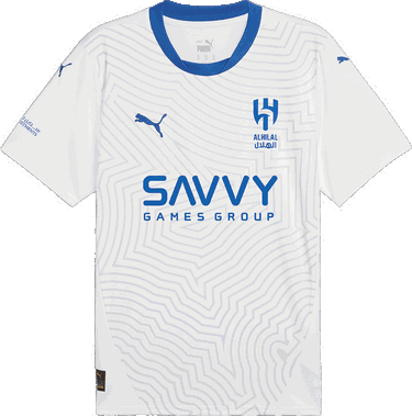 Фланелка Puma Al Hilal SFC Away Jersey Replica w/o Sponsor 2024/25 Бяло | 778882-02, 0