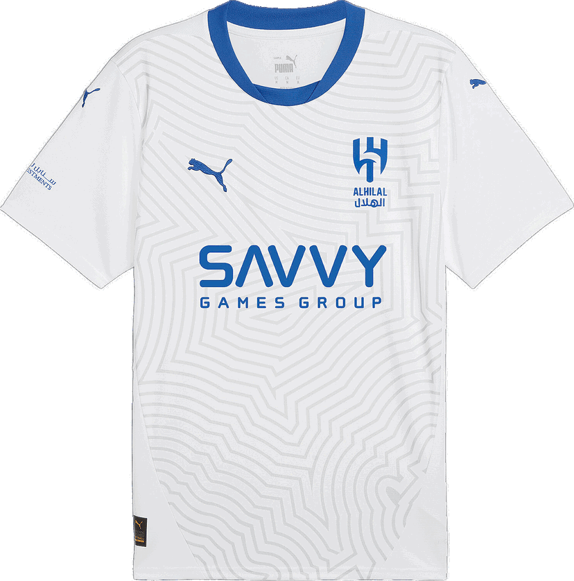 Фланелка Puma Al Hilal SFC Away Jersey Replica w/o Sponsor 2024/25 Бяло | 778882-02