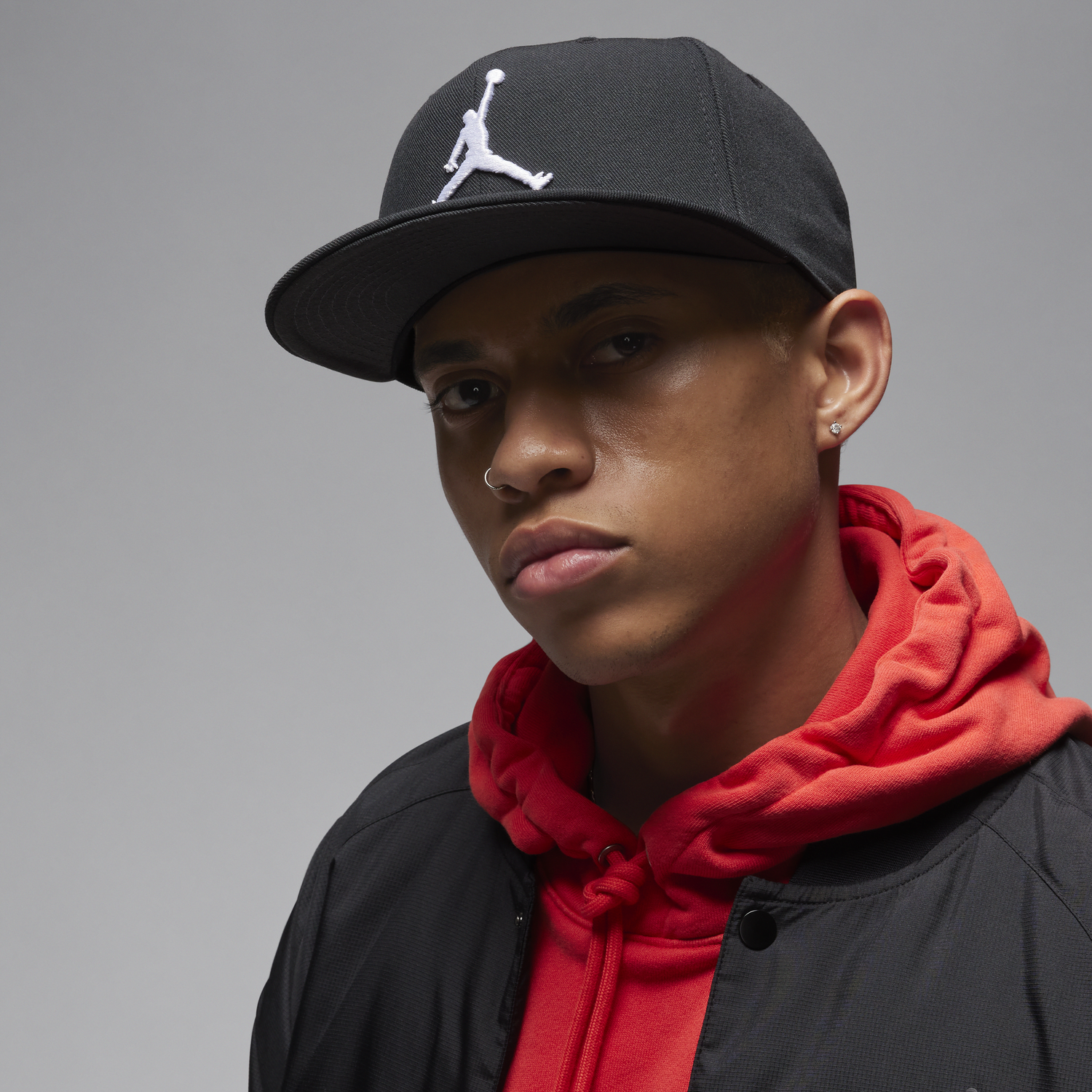 Шапка с козирка Nike Jumpman Pro Cap Черно | FV5296-010, 0