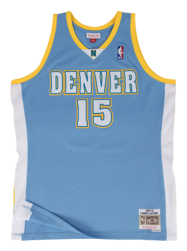 Фланелка Mitchell & Ness Denver Nuggets Carmelo Anthony Swingman Jersey Синьо | SMJYGS18160-DNUROYA03CAN