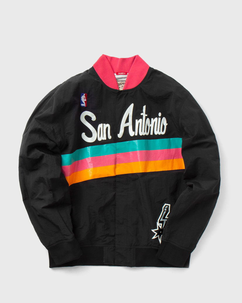 Яке бомбър Mitchell & Ness NBA Authentic Warm Up Jacket San Antonio Spurs 1994-95 Черно | AWJKGS18061-SASBLCK94